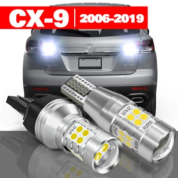Mazda için CX-9 CX 9 CX9 TB TB TC 2006-2019 Aksesuarları 2 adet LED Ters İşık Yedekleme Lambası 2012 2013 2014 2015 2016 2017 2018