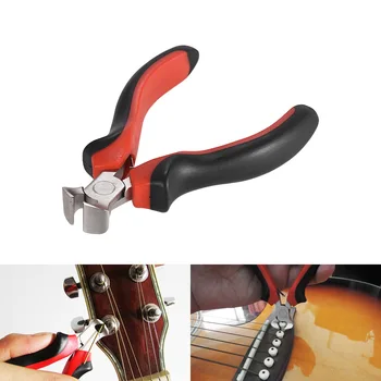 Kaliteli 4.5 İnç gitar teli Kesici Kesme Pense End Makası Fret Tel Çektirme Gitar Tamir Bakım Aracı Luthier Aracı