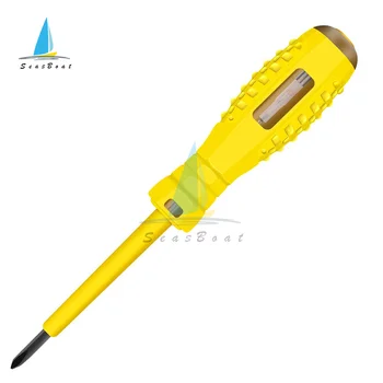 B04 Sıfır Yangın Tel Tanıma Oluklu / Phillips Tornavida test kalemi Manyetik Kalem Ucu Temassız Yalıtımlı Elektrikçi test kalemi