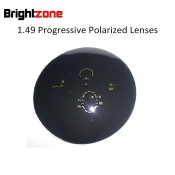1.49 İç İlerici Polarize Lensler çok odaklı olmayan çizgi HC CR-39 reçine reçete lensler Görmek için Mesafe ve Yakın