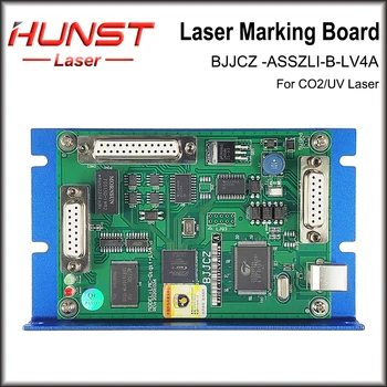 Hunst Orijinal BJJCZ LV4 CO2 UV Lazer Denetleyici Ezcad Kontrol Kartı Anakart 32/64 Bit Sistemi Lazer Markalama Makinesi