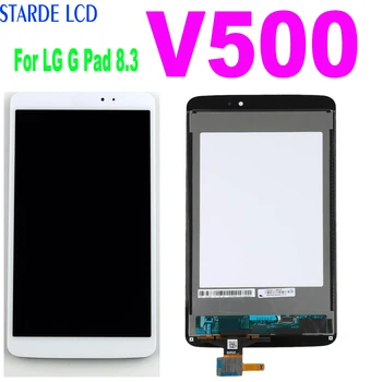LG G Pad 8.3 için V500 LCD Ekran Monitör Dokunmatik Panel Digitizer Meclisi Wifi 3G Sürüm