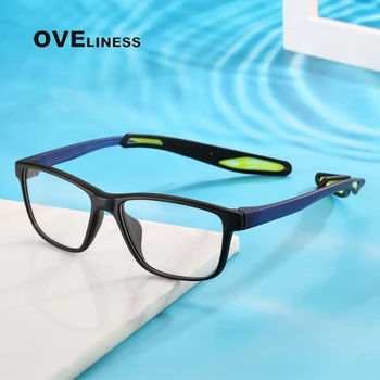 2022 TR90 Spor Erkek Gözlük Çerçevesi Reçete Gözlük Basketbol Gözlük Çerçevesi Gözlük Optik Gözlük Çerçeveleri Erkekler