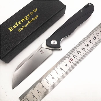 Sıtıvıen ST103 D2 Katlanır Bıçak G10 Kolu Flipper Rulman Yardımcı Kamp Avcılık Balıkçılık Açık EDC Pocket Knife