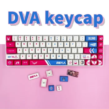 129 Anahtar DVA Tema Oyun Mekanik Klavye kapağı XDA Kiraz Profili PBT malzeme seksi güzellik yetişkin anime keycaps