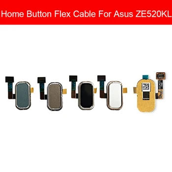 Orijinal Ana Düğme Sensörü Flex Kablo Asus Zenfone 3 İçin ZE520KL ZE552KL Parmak İzi Dokunmatik KİMLİĞİ Menü Dönüş SideKey Flex Şerit