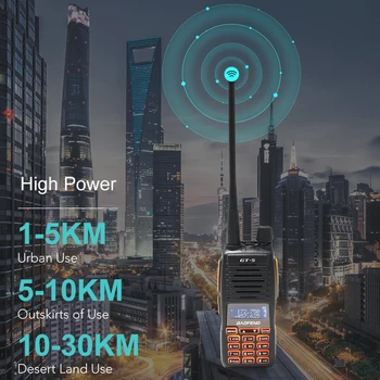 Yeni Baofeng GT-5 Walkie Talkie Çift PTT Emisyon Çift Bant IP54 Su Geçirmez WALKİE TALKİE Amatör Radyo 128 Kanal Avcılık İçin