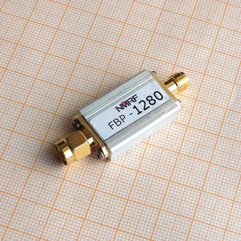 FBP - 1280 1280 (1220-1340) MHz bant geçiren filtre, ultra küçük boyutlu, SMA arayüzü