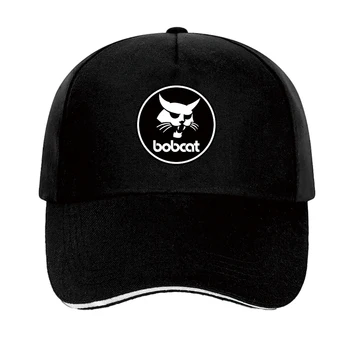 Bobcat Ağır Ekipman Logosu Beyzbol Kapaklar Unisex Rahat Ayarlanabilir Bobcat Şapka Çocuk Kapaklar Snapback Kanca ve DÖNGÜ 
