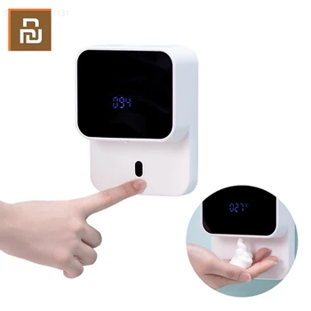 Yeni Youpin Xiaozhi LED Ekran Otomatik İndüksiyon Köpük El Yıkama Sensörü Köpük Ev Kızılötesi Sensör Evler İçin Alışveriş Merkezi WC