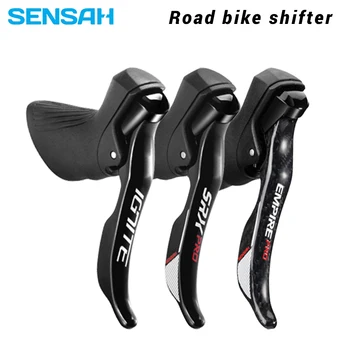 SENSAH Yol Bisikleti Shifters 2x7 2x8 2x9 2x10 Hız Fren Kolu 16/18/20 Hız Bisiklet Attırıcı Sora Tiagra Claris