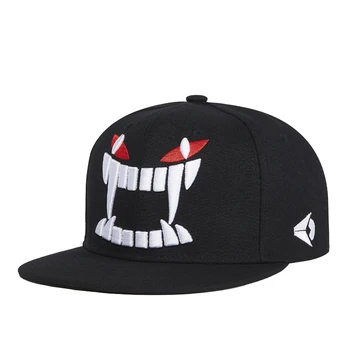 Moda Açık Hip Hop Snapback Kap Erkekler Kadınlar Diş Nakış beyzbol şapkası Geçiş Streetwear Snapback Şapka Kemik Masculino