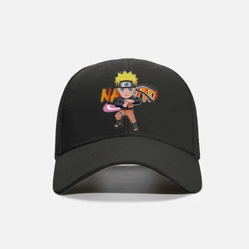 2022 Yeni Ayarlanabilir Narutos Ninja Çocuk beyzbol şapkası Kız Erkek Şapkalar Güneş Koruyucu Bebek Şapka Hip Hop Baskılı beyzbol şapkası Çocuklar Kapaklar
