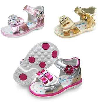yeni 1 pair Yaz Bebek arch destek Ortopedik Sandalet Kız Ayakkabı, süper Kalite Çocuklar / Çocuk Yumuşak Ayakkabı