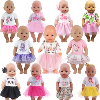 El yapımı çizgi film bebeği Elbise 18 İnç amerikan oyuncak bebek Kız Oyuncak 43 cm Bebek Yeni Doğan Giysileri Aksesuarları Nenuco Bizim Nesil