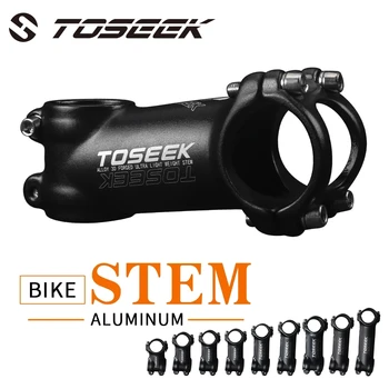 TOSEEK Ultralight Alüminyum bisiklet gövdesi 7 Derece Mtb dağ bisikleti Kök 31. 8x45 / 55 / 60 / 65 / 70 / 80 / 90 / 100 / 110mm Bisiklet Aksesuarları