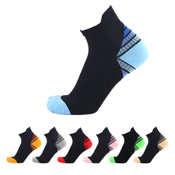 1 Çift Yüksek Kaliteli Ayak varis çorabı Plantar Fasiit Topuk Spurs Arch Ağrı Rahat Çorap Venöz Çorap 7 Renkler