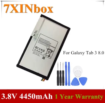 7XINbox 3.8 V 4450mAh T4450E Laptop Batarya Samsung Galaxy Tab3 Tab 3 8.0 T310 T311 T15 SM-T310 SM-T311 Tablet BATETİA
