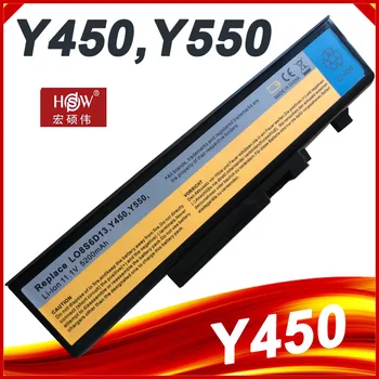Dizüstü lenovo için batarya IdeaPad Y550 Y550A Y550P Y450 Y450A Y450G 55Y2054 L08O6D13 L08S6D13 L08L6D13