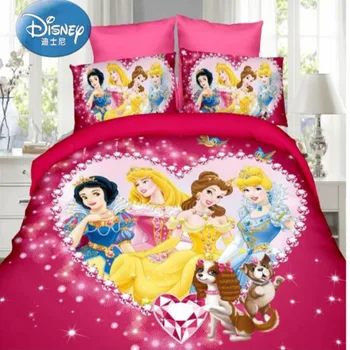 Disney Külkedisi Bella Prenses Rapunzel Kız Bebekler nevresim takımı Çocuklar e n e n e n e n e n e n e n e n e n e Tam Nevresim Yastık Kılıfı Çocuk Hediye için