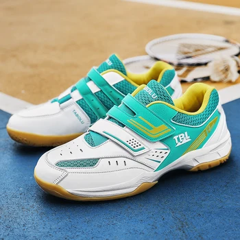 Erkekler Tenis Ayakkabıları Profesyonel Kapalı Spor Tenis Eğitim Badminton Voleybol Sneakers Yüksek Kalite Nefes spor ayakkabı