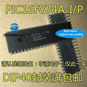 5 Adet PIC16F874A PIC16F874A-I/P DIP40 Mikrodenetleyici çip stokta 100 % yeni ve orijinal