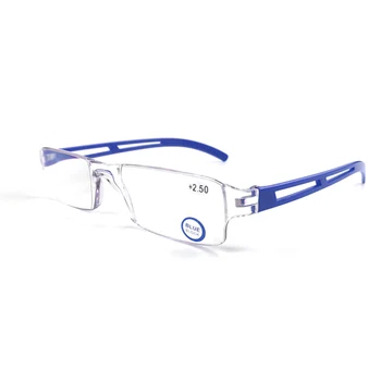 Okuma gözlüğü erkekler mavi ışık engelleme bilgisayar gözlük büyüteç presbiyopik gözlük adam için kılıf ile Hipermetropi