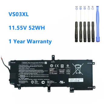 VS03XL Dizüstü HP için batarya Envy 15-AS 15-AS014WM 849047-541 HSTNN-UB6Y Tablet VS03 11.55 V 52WH
