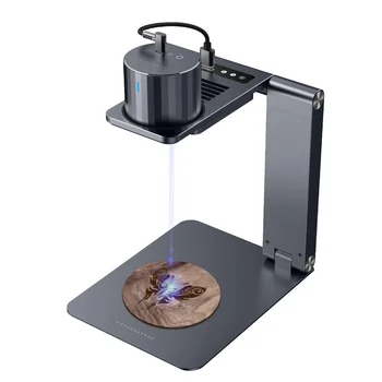 Laserpecker Pro Lazer Gravür 3D Yazıcı Taşınabilir Mini Lazer Oyma Makinesi Masaüstü Etcher kesici oymacı Standı İle
